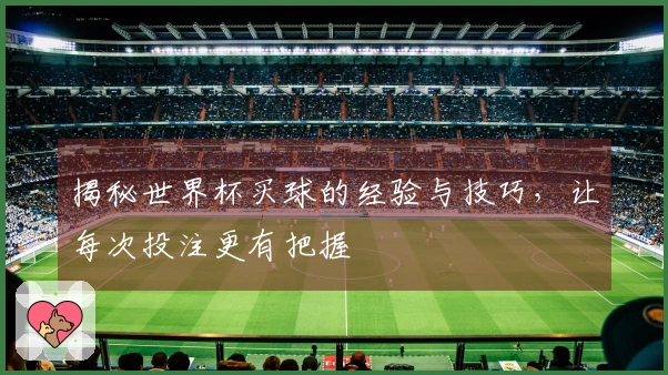 揭秘世界杯买球的经验与技巧，让每次投注更有把握